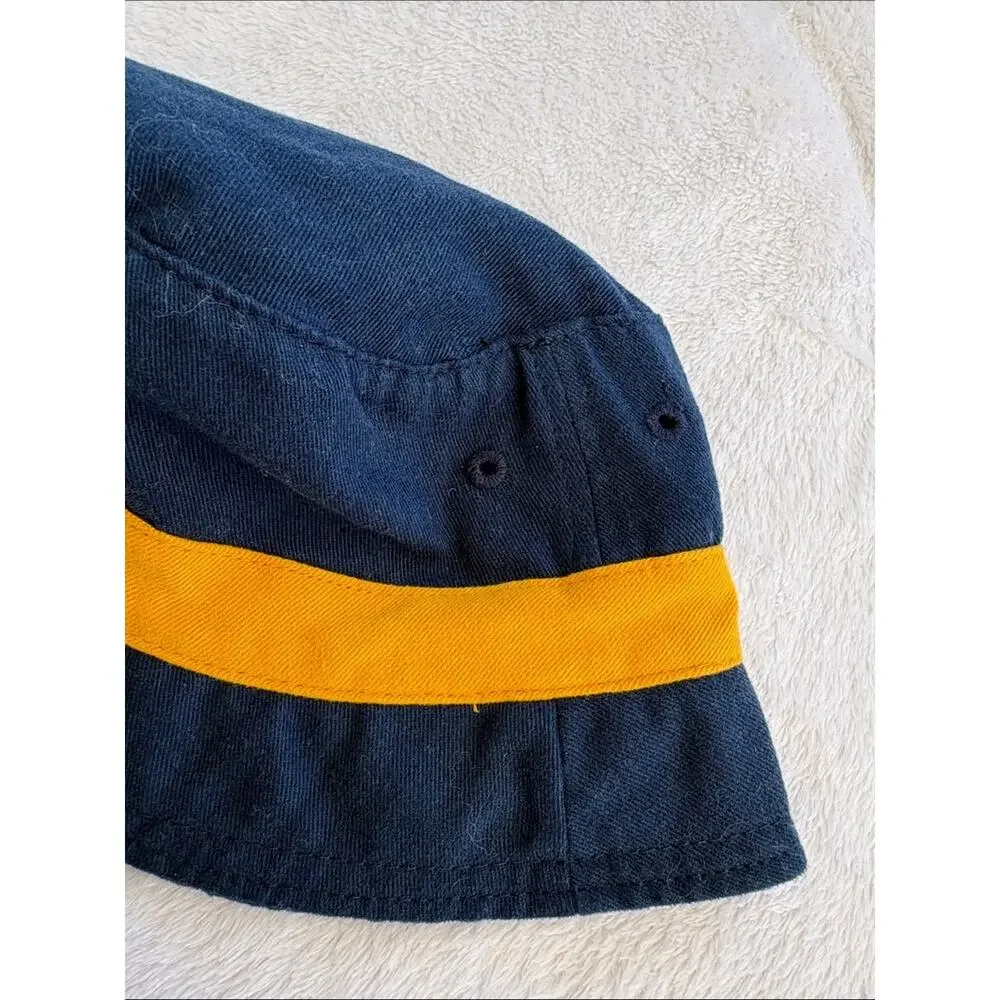 Teletubbies toddler y2k tubby toast Navy Yellow Bucket Hat cartoon